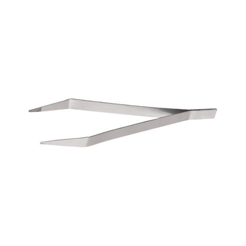 PINZA DE PRECISION BOCA CURVA 200MM INOX